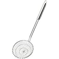 Los mejores  - Colador- espumadera profesional de acero inoxidable con malla en espiral para comidas asiáticas- Best Utensils- acero…